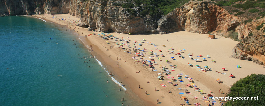 Sand at Praia do Beliche Beach