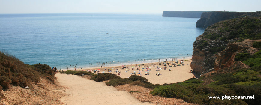 Access to Praia do Beliche Beach