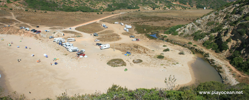 Sand at Praia da Boca do Rio Beach