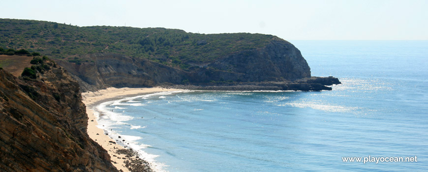 Panoramic of Praia das Cabanas Velhas Beach