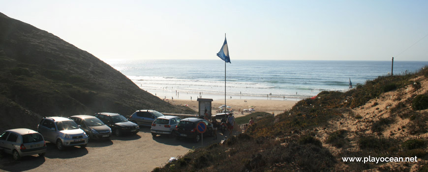 Parking of Praia do Castelejo Beach