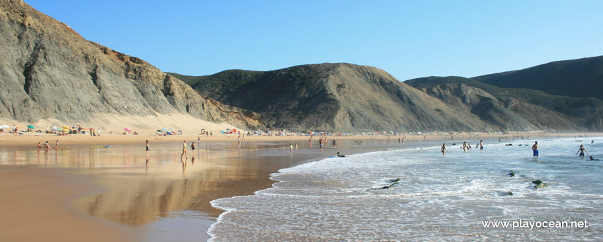 Seaside at Praia do Castelejo Beach