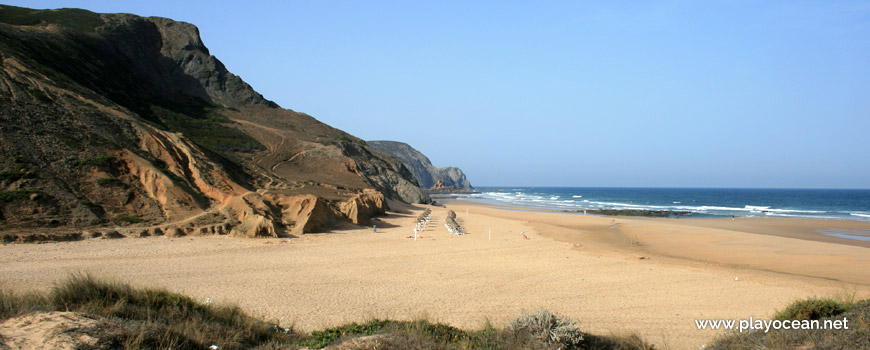 Sul na Praia da Cordoama