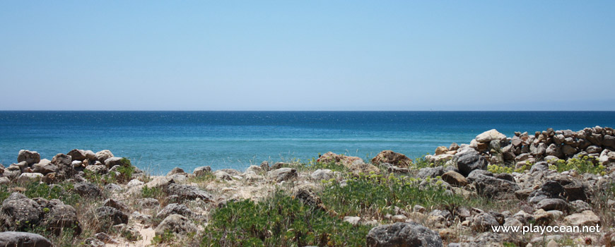 Rocks at Praia da Figueira Beach