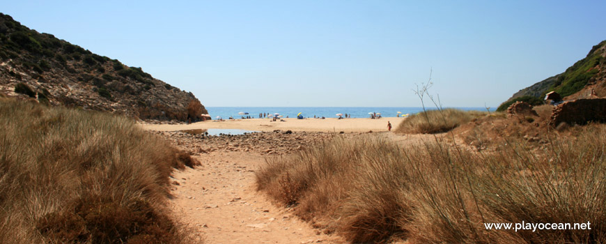 Entrance, Praia das Furnas Beach