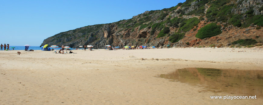 Sand at Praia das Furnas Beach