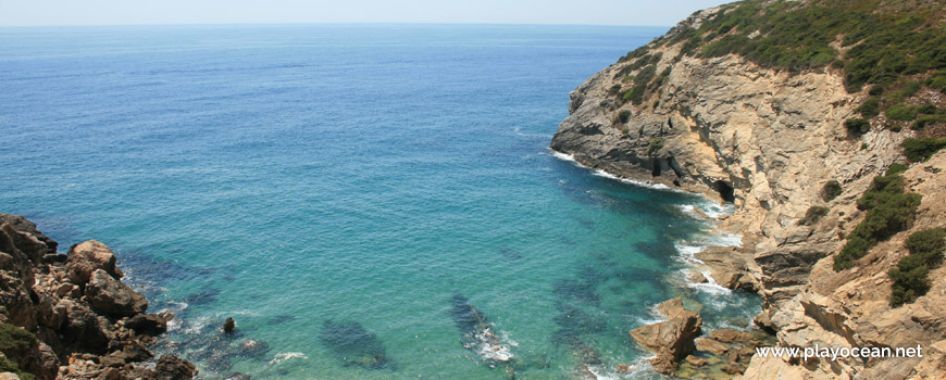 Sea at Praia do João Vaz Beach