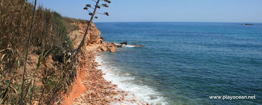 Cliff at Praia do Martinhal Beach