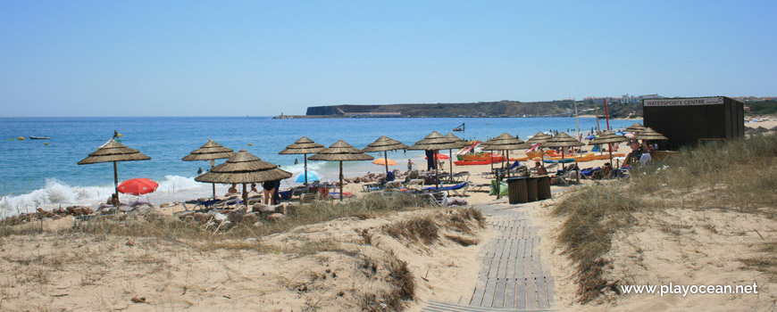 Entrance of Praia do Martinhal Beach