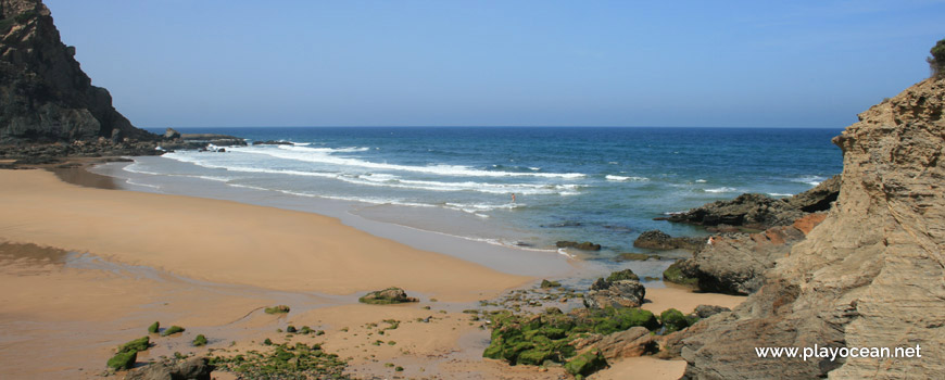 Sea at Praia da Murração Beach