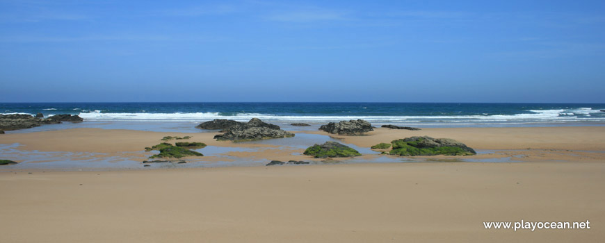 Seaside of Praia da Murração Beach