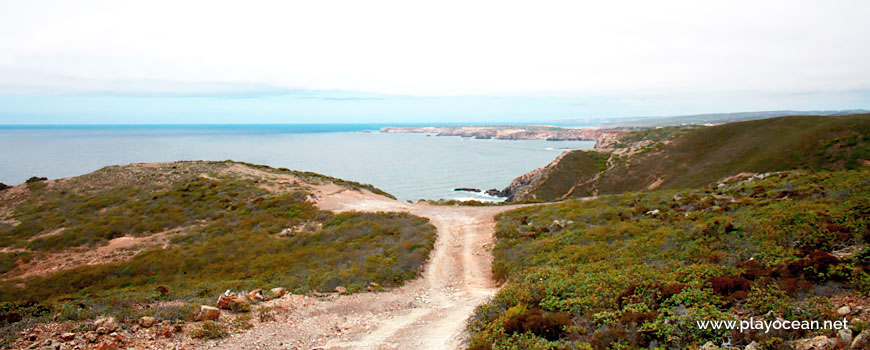 Access to Praia da Manteiga Beach.