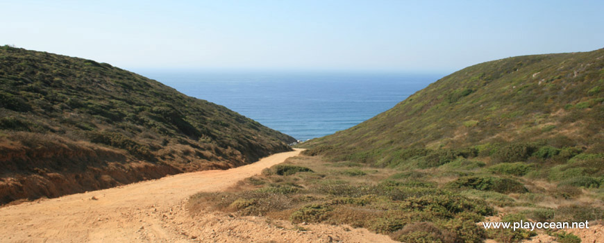 Access to Praia da Ponta Ruiva Beach