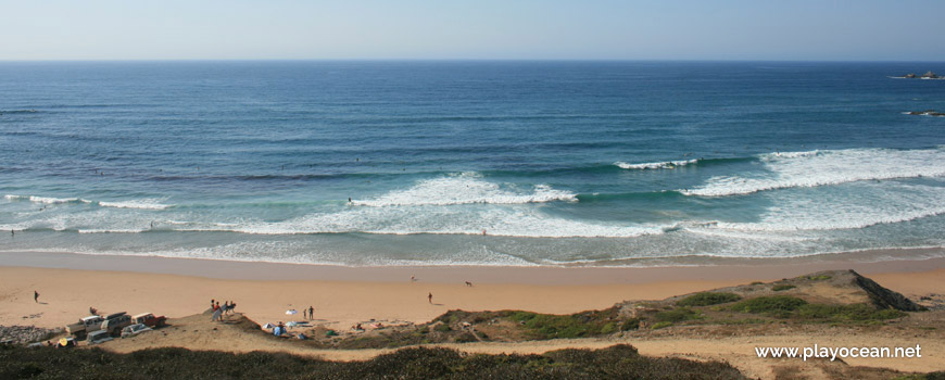 Sea at Praia da Ponta Ruiva Beach