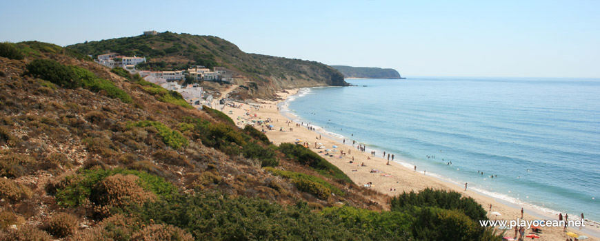 East at Praia da Salema Beach