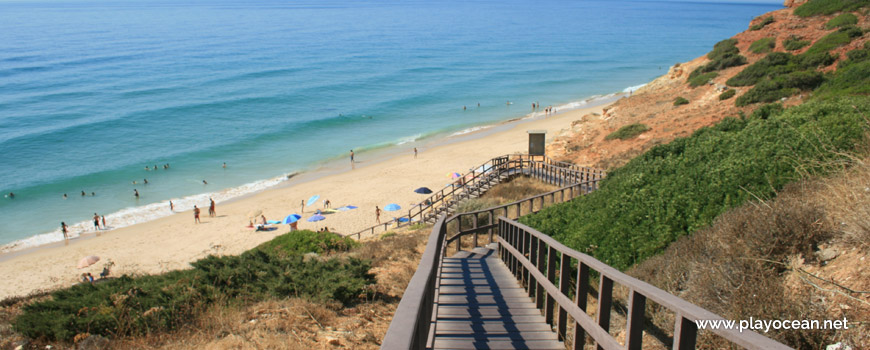 Access to Praia da Salema Beach