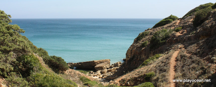 Descida, Praia da Santa