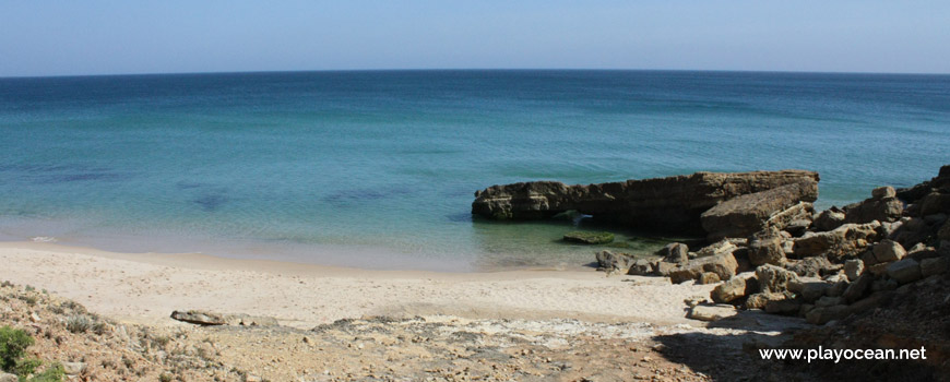 Mar na Praia da Santa