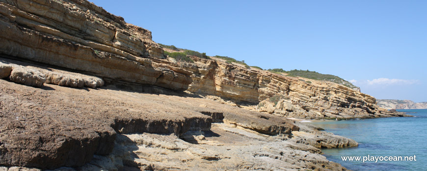 Laje na Praia da Santa