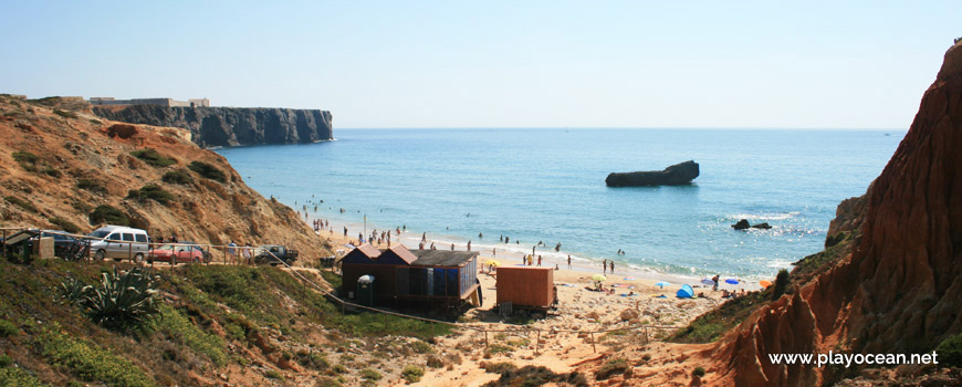 West at Praia do Tonel Beach