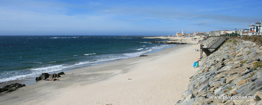 Norte da Praia das Caxinas