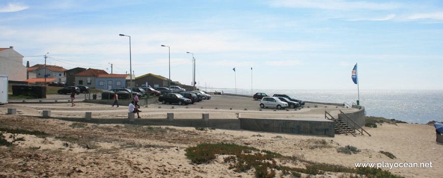 Parking of Praia da Congreira Beach