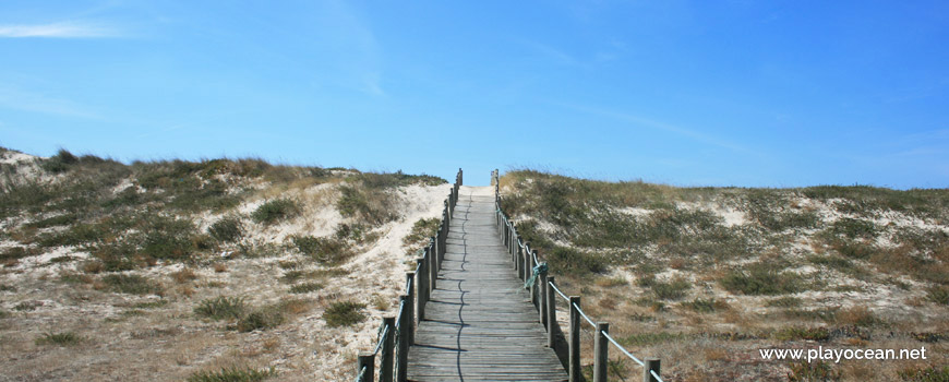 Walkway at Praia de Mindelo (South) Beach