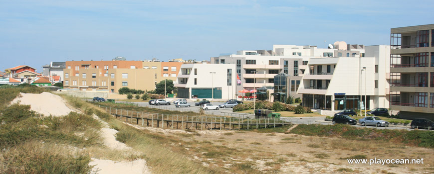 Parking of Praia de Mindelo (South) Beach