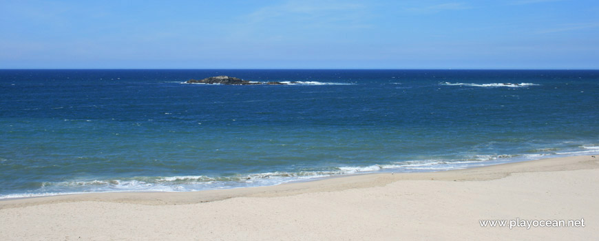 Mar na Praia do Pinhal dos Eléctricos