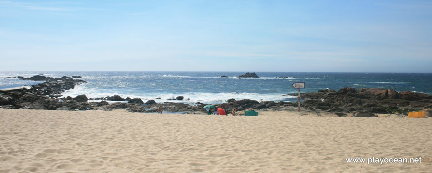 Sea at Praia do Senhor dos Navegantes Beach