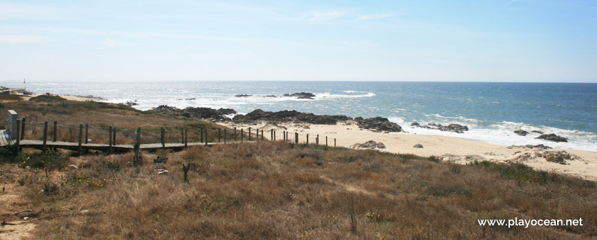 View to Praia da Terra Nova Beach