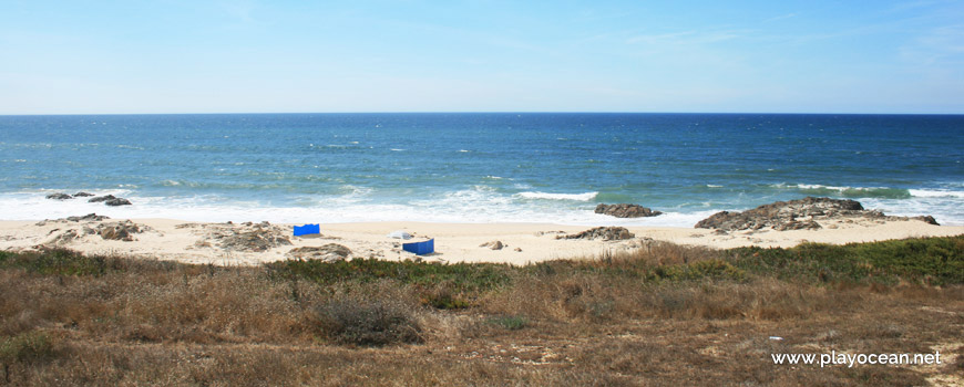 Sea at Praia da Terra Nova Beach