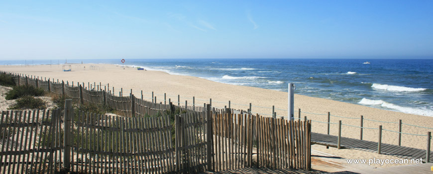 South at Praia da Areia Branca Beach