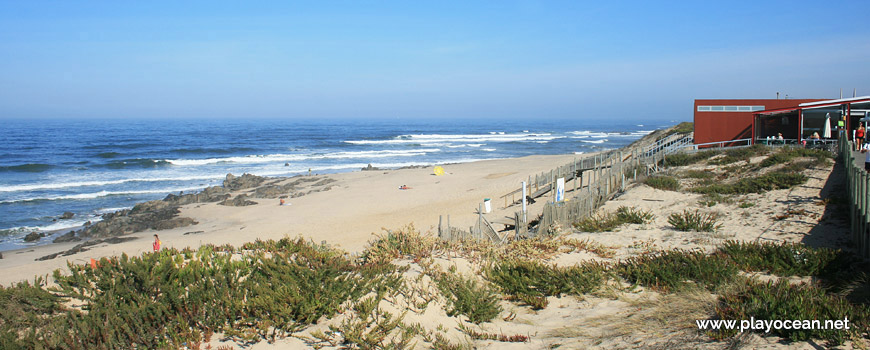 View over Praia do Atlântico Beach