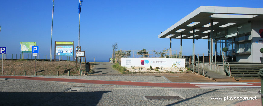 Entrance, Praia da Madalena (South) Beach