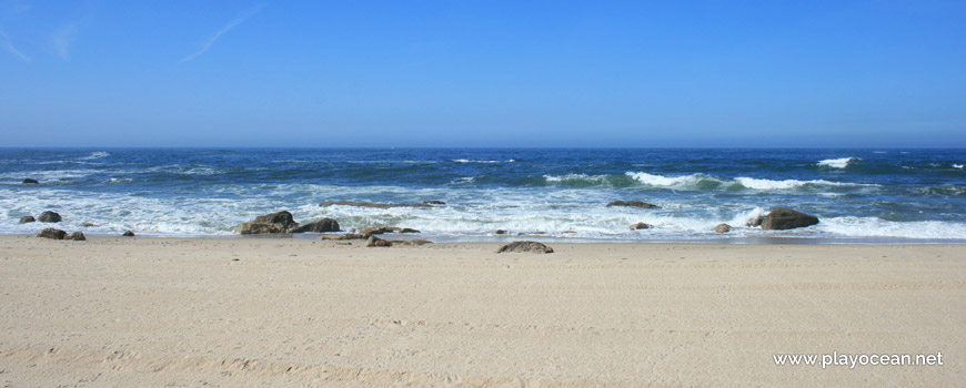 Sea at Praia de Miramar (North) Beach