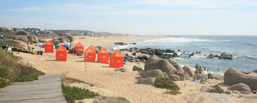 South of Praia de Salgueiros Beach