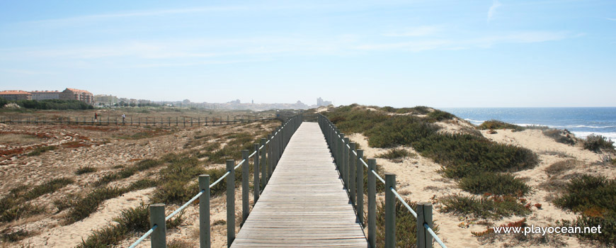 Passadiço na Praia do Hotel Solverde