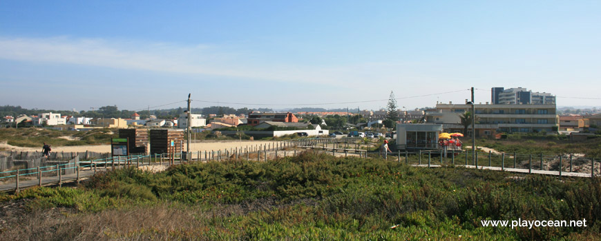 Parking at Praia da Sãozinha Beach