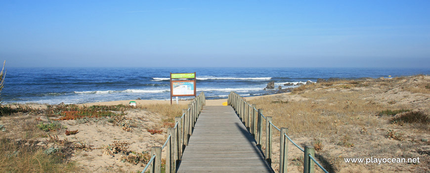 Acesso à Praia de Valadares (Norte)