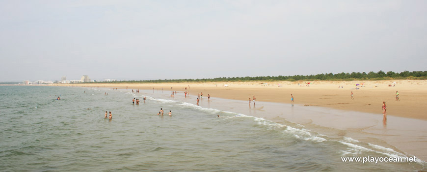 West at Praia de Santo António Beach