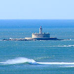 Farol do Bugio na Torre de São Lourenço