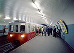 Estação do Saldanha do Metropolitano de Lisboa em 1959