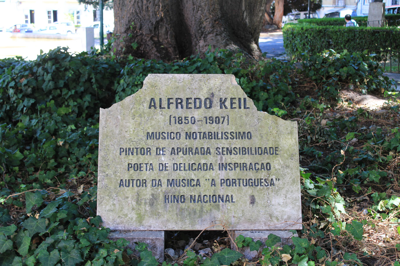Jardim Alfredo Keil em Lisboa • Portugal