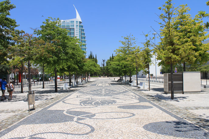 Garden of Alameda dos Oceanos
