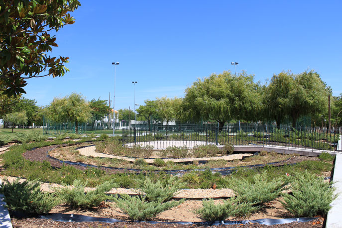 Garden of Quinta Alegre