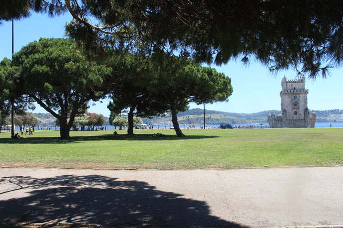 Garden of Torre de Belém