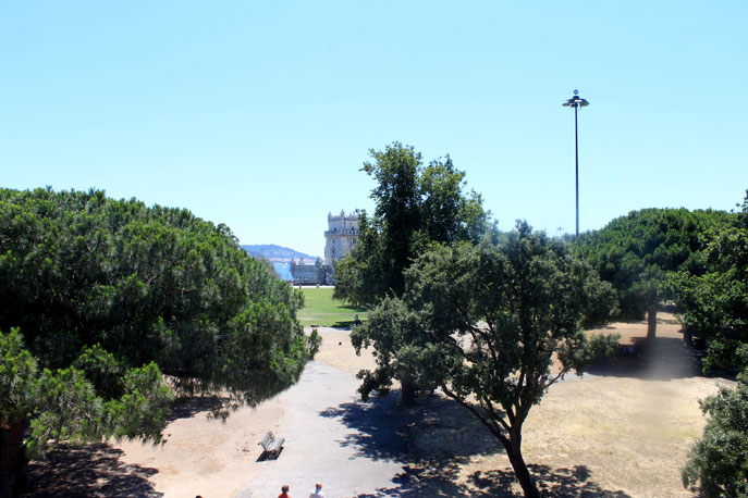 Garden of Torre de Belém