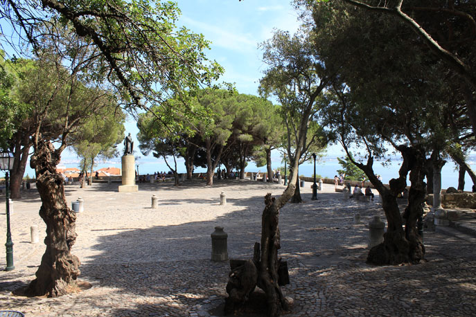 Jardim do Castelo de São Jorge