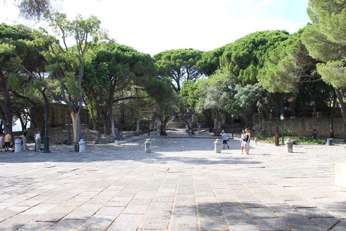 Jardim do Castelo de São Jorge